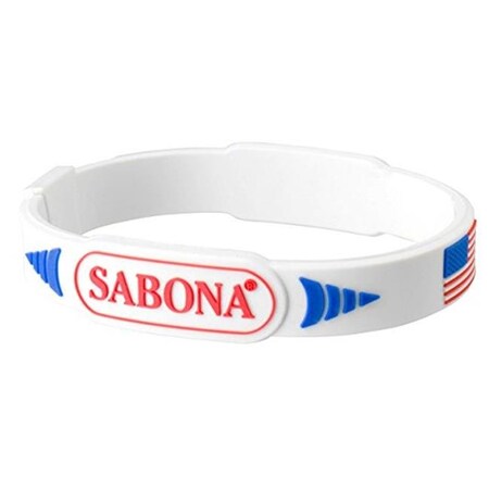 Sabona Sabona 17060 Pro Magnetic Sport Wristband; Patriotic - Small & Medium 17060